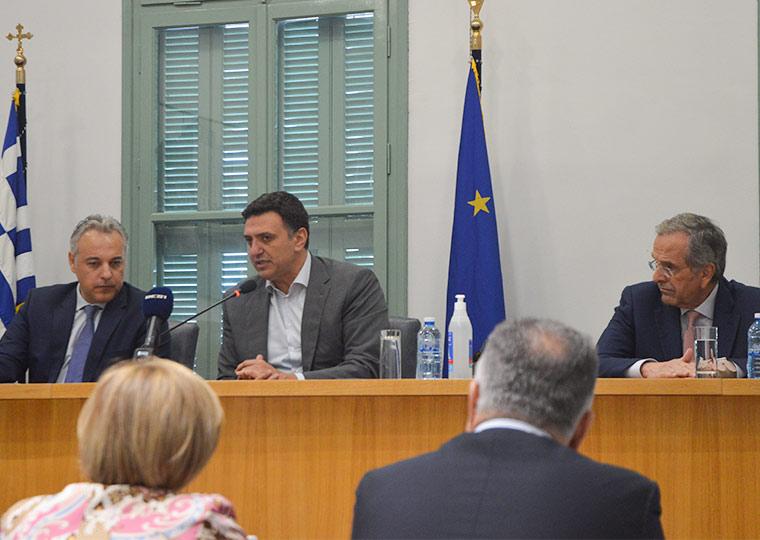 Πρόγραμμα 350.000.000 ευρώ από το Ταμείο Ανάκαμψης για έργα στον τουρισμό ανακοίνωσε ο Β.Κικίλιας στο Επιμελητήριο