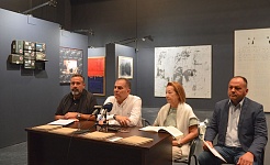 Παναγιώτης Λαμπρινίδης, Θανάσης Βασιλόπουλος, Μπία Παπαδοπούλου, Παντελής Δρούγας
