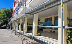 φωτό από τα έργα που εκτελέστηκαν πέρσι στο 7ο Δημοτικό από το πρόγραμμα 