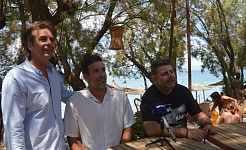 Αντώνης Αναστόπουλος, Λάκης Λαγωνικάκος, Νίκος Τσάκωνας