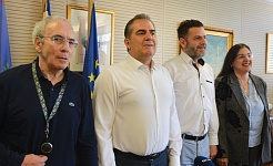 Γιάννης Μπάκας, Θανάσης Βασιλόπουλος, Σωτήρης Κριτσωτάκης, Κατερίνα Χιουρέα