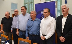 Νίκος Μαλαπέτσας, Παύλος Κρανιώτης, Αναστάσιος Αδαμόπουλος, Γιώργος Καπερώνης, Θανάσης Βασιλόπουλος, Οδυσσέας Σπηλιόπουλος