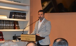 Γρηγόρης Κωστόπουλος,  πρόεδρος της Ένωσης Προέδρων Κοινοτήτων Μεσσηνίας, πρόεδρος της Δημοτικής Κοινότητας Άρι Δήμου Καλαμάτας