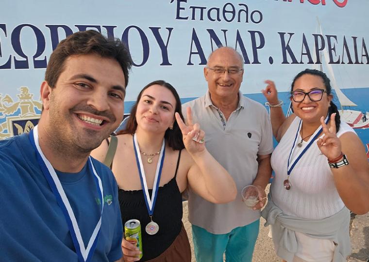 Σπύρος Χανδρινός, Γεωργία Γεωργιάδη, Τάκης Χαρίτος, Ελένη Κρεστενίτη