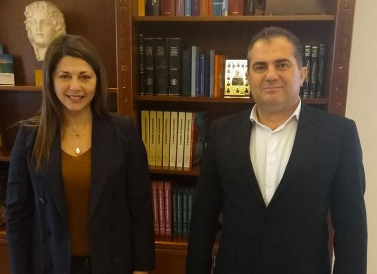 Ο δήμαρχος στην υφυπουργό Παιδείας για το 1ο Ειδικό Δημοτικό Σχολείο Καλαμάτας