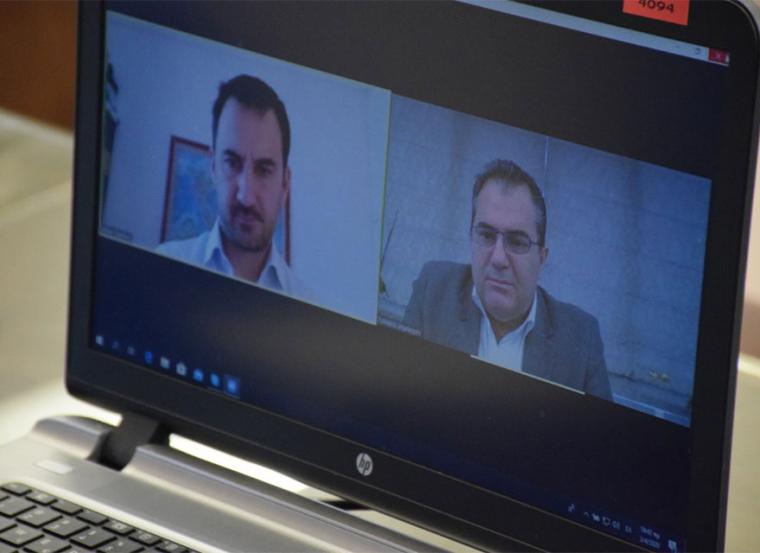 Τηλεδιάσκεψη Βασιλόπουλου-Χαρίτση για τις δράσεις του Δήμου σχετικά με τον κορονοϊό και για έργα