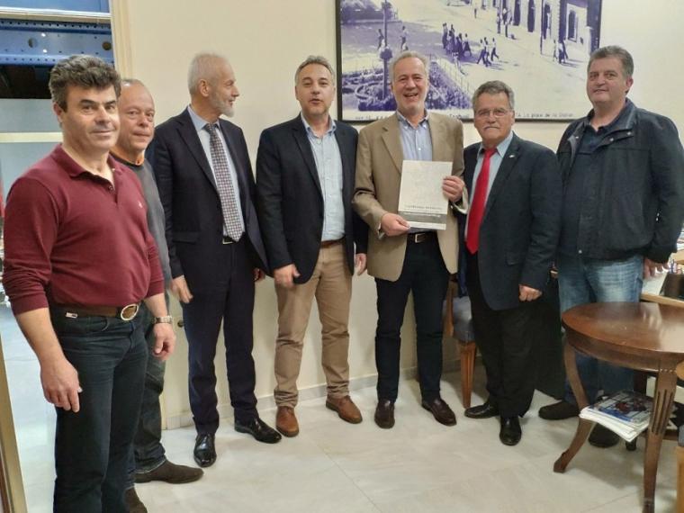 Επισκέψεις Μ. Αντωνόπουλου σε Επιμελητήριο και Σπερχογεία