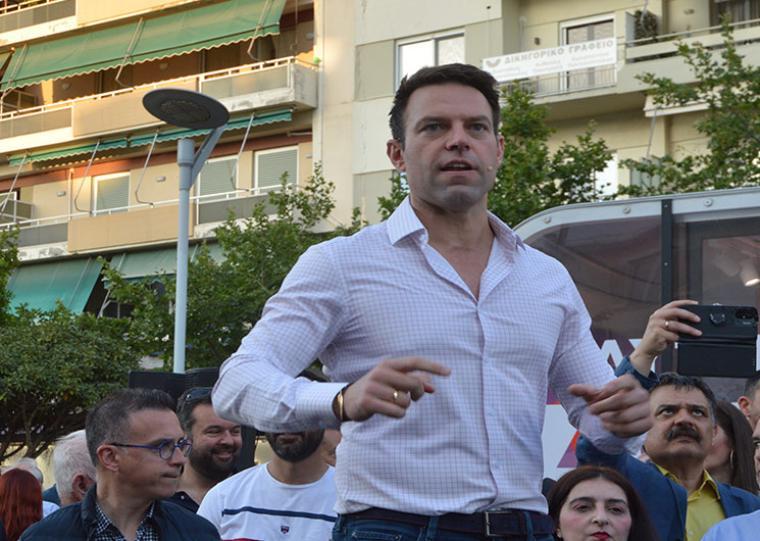 Ο Στέφανος Κασσελάκης στην Καλαμάτα για την Υπαπαντή και για την πίτα του Κινήματος Δημοκρατίας