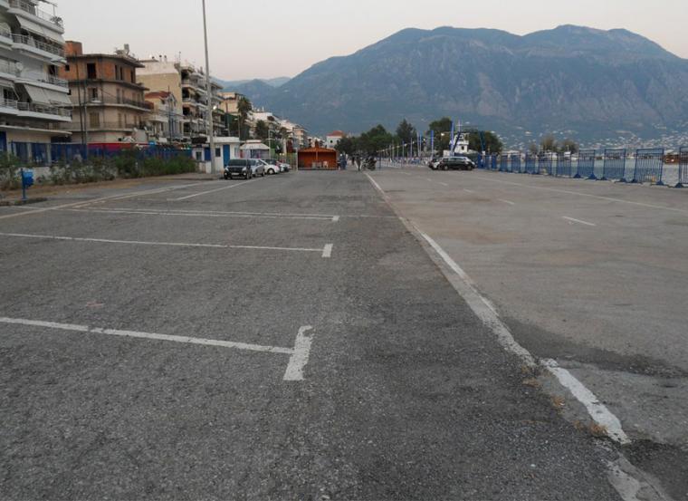 Ανοίγει απόψε το πάρκινγκ στο λιμάνι της Καλαμάτας