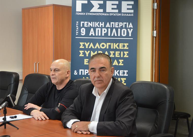 Σωτήρης Τσώνης και Παναγιώτης Μουλάς (αριστερά)