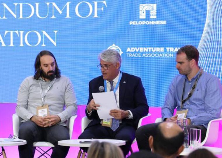 “AdventureWeek” στην Πελοπόννησο από τον παγκόσμιο Οργανισμό ΑΤΤΑ - Μνημόνιο συνεργασίας με την Περιφέρεια