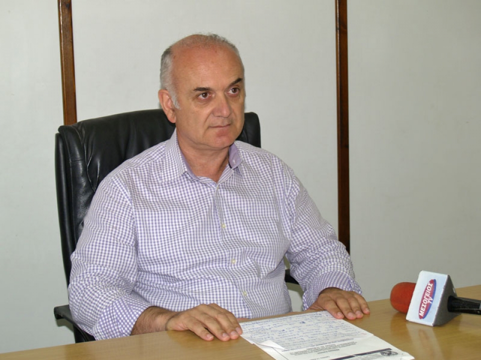 Ο διοικητής της Υποδιεύθυνσης Ασφαλείας Καλαμάτας, Βασίλης Τσιγαρίδης