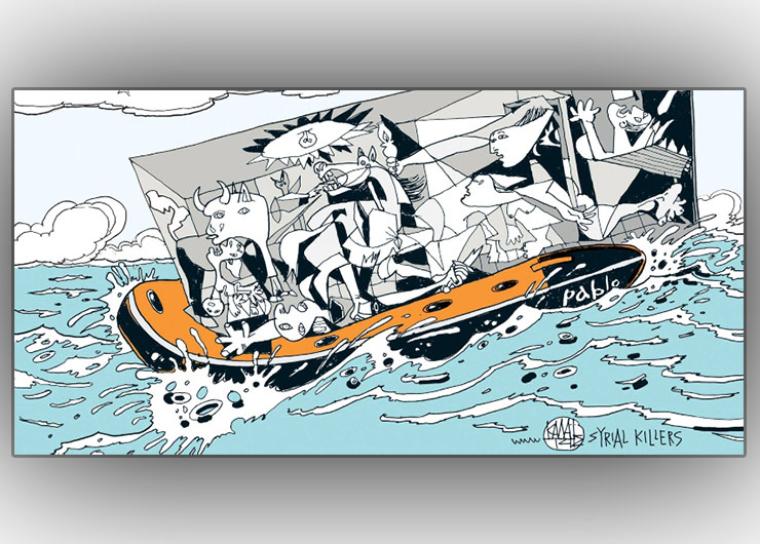 Η “Οδύσσεια” ενός πρόσφυγα που παραλίγο να πνιγεί με τα παιδιά του, φυλακίστηκε, αθωώθηκε, τα κατάφερε