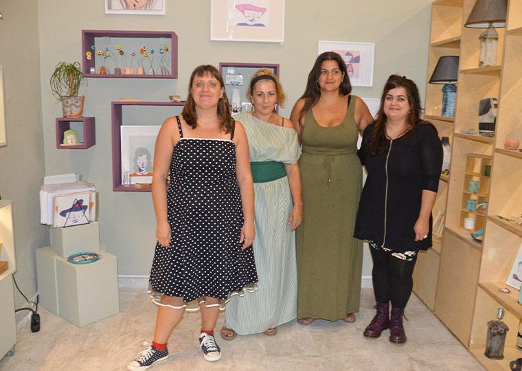 Μαρηλιάνα, Αντιγόνη, Παναγιώτα, Λένα