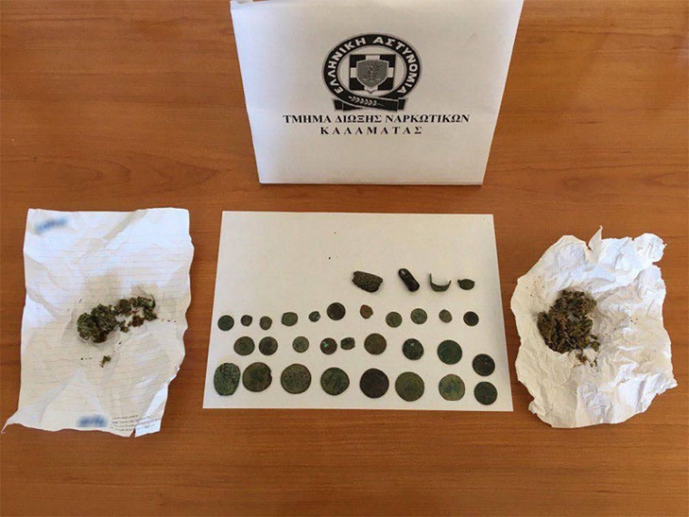 Δύο δενδρύλλια και 28 μικρά αντικείμενα αρχαιολογικής αξίας στους Γαργαλιάνους