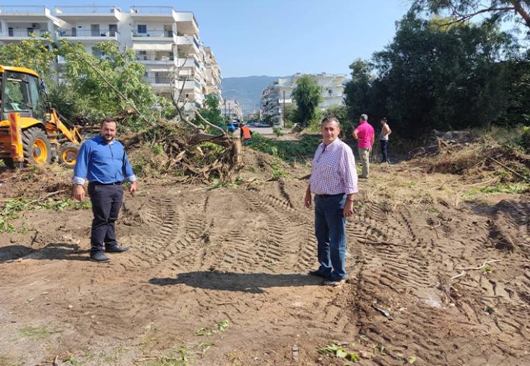 Διάνοιξη της Ψαρών από το Δήμο Καλαμάτας