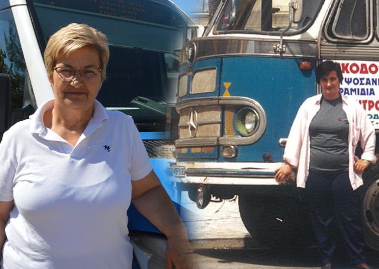 «Έπρεπε να στηρίξω το σπίτι μου» - Η πρώτη γυναίκα οδηγός αστικού λεωφορείου Αθανασία Μουστρούχου