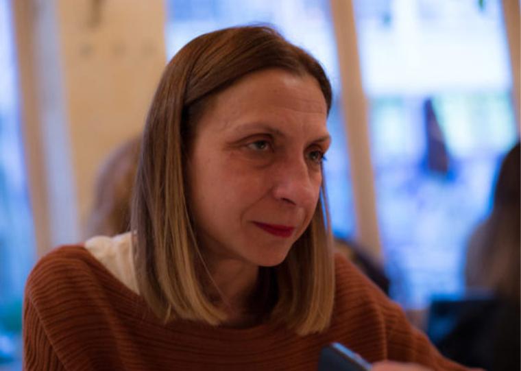 Στεριανή Τσιντζιλώνη, φωτογραφία της Σοφίας Μανώλη από το artivist.gr