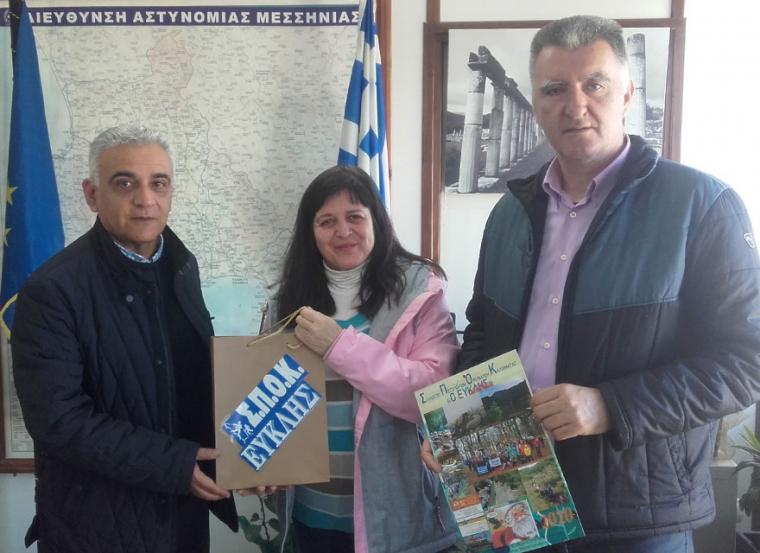 Ο Ευκλής στον Διευθυντή Αστυνομίας για τη διευκόλυνση στη διεξαγωγή των ποδηλατικών αγώνων