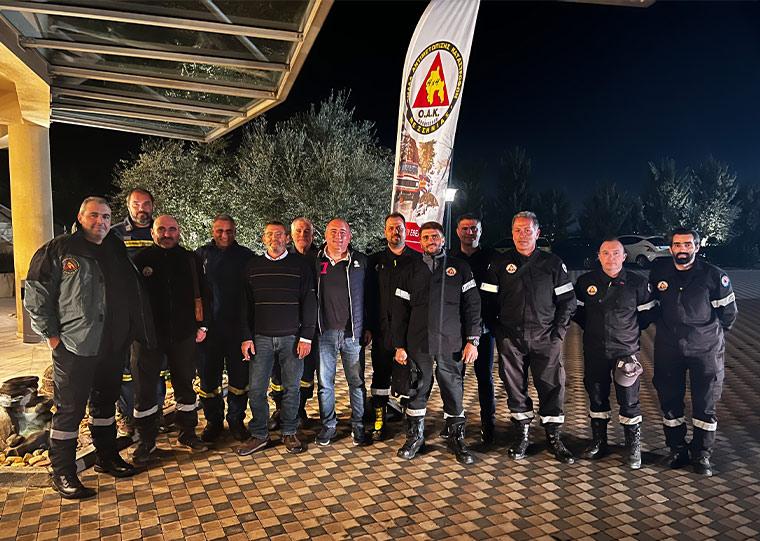 Εκπαίδευση στην οδήγηση πυροσβεστικών οχημάτων με την Ομάδα Αντιμετώπισης Καταστροφών 4Χ4 Μεσσηνίας