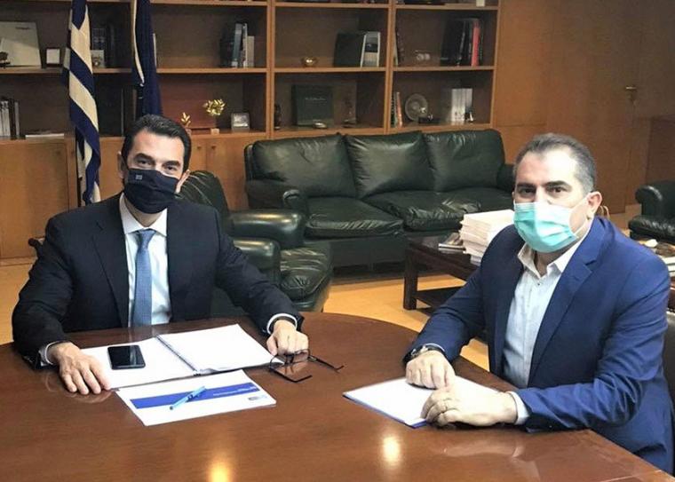 Ενημέρωση από το Δήμο για την επίσκεψη του δημάρχου στον υπουργό Περιβάλλοντος