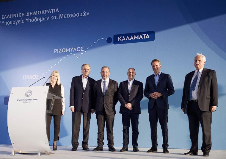 Προεκλογική φιέστα από τον πρωθυπουργό για το δρόμο στην Πύλο παρά τα τέσσερα χαμένα χρόνια