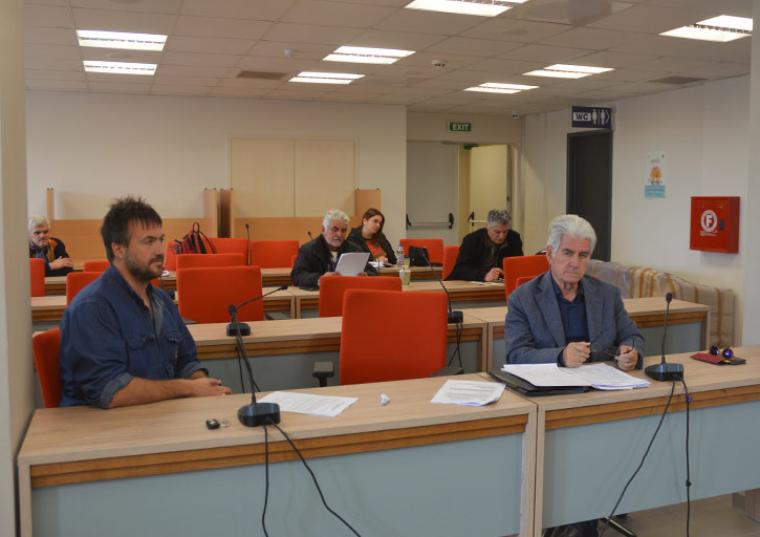 Βασίλης Κανάκης και Βασίλης Τζαμουράνης μπροστά