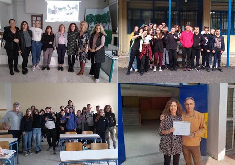 Ισπανίδα καθηγήτρια στο 5ο Γυμνάσιο Καλαμάτας – Πρόγραμμα Green for Europe, Green for Future