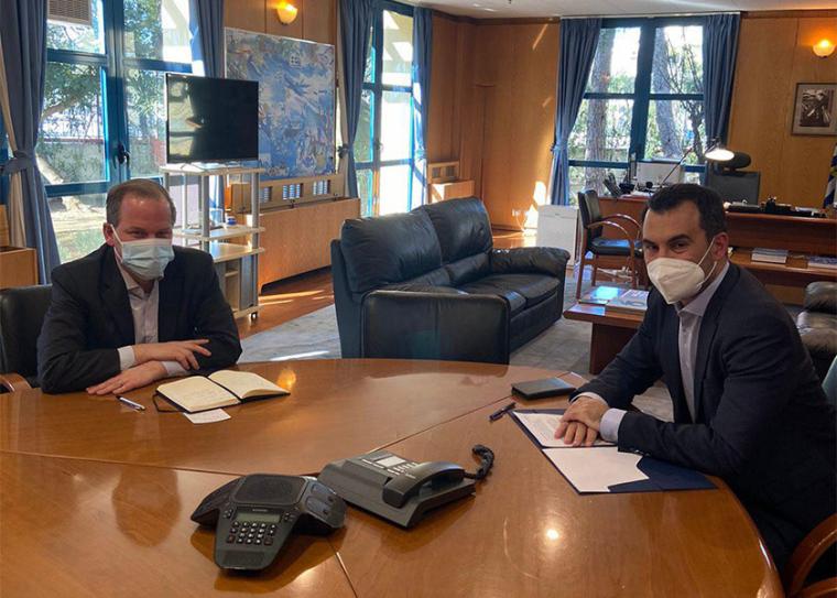 Χαρίτσης-Καραμανλής για τα μεγάλα έργα στη Μεσσηνία: “Να μην χαθεί άλλος χρόνος”