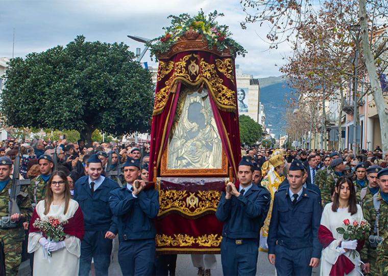Στην Καλαμάτα για την Υπαπαντή Σαμαράς, Παυλόπουλος, Κακλαμάνης Καραγκούνης και 10 Μητροπολίτες