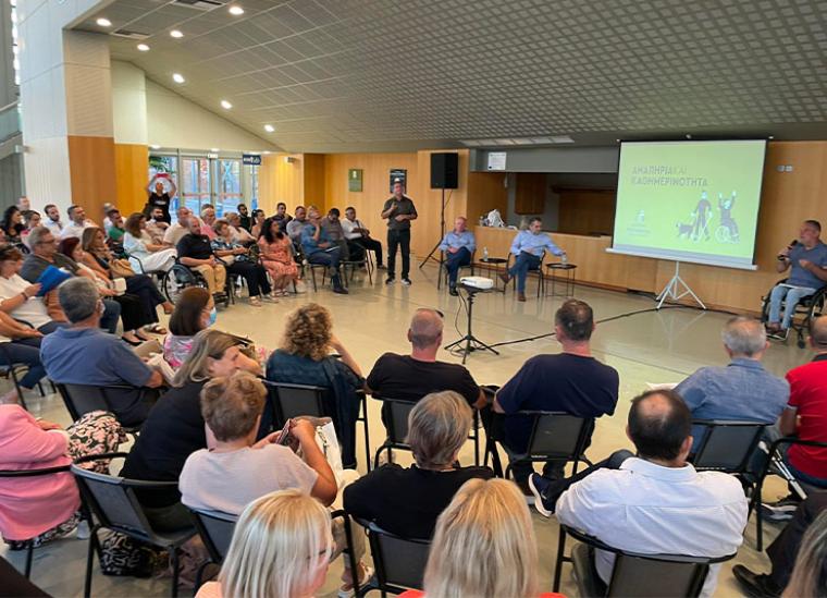 Θ.Βασιλόπουλος: Όχι μόνο υποχρέωση αλλά πολιτική μας επιλογή η εξασφάλιση της προσβασιμότητας σε όλους