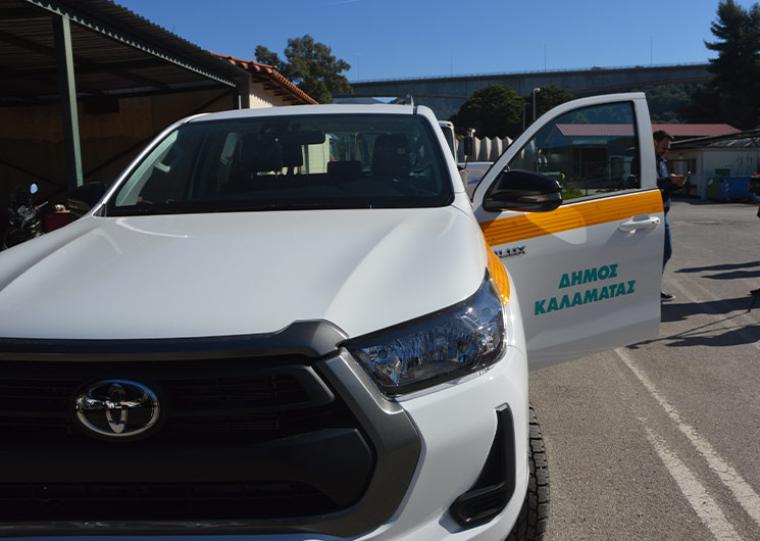 Έφτασαν τα πρώτα οχήματα της σύμβασης leasing - 7 ημικάμπινα και διπλοκάμπινα αγροτικά