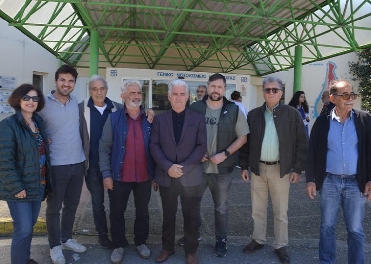 Σχεδόν σύσσωμη η μείζων μειοψηφία στη διαμαρτυρία για το Νοσοκομείο