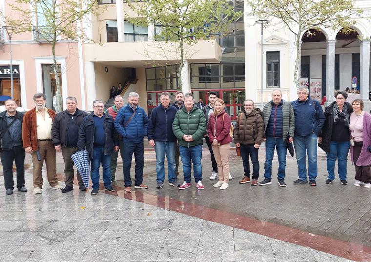 Συγκέντρωση διαμαρτυρίας και απεργία επαγγελματιών φωτογράφων στην Καλαμάτα