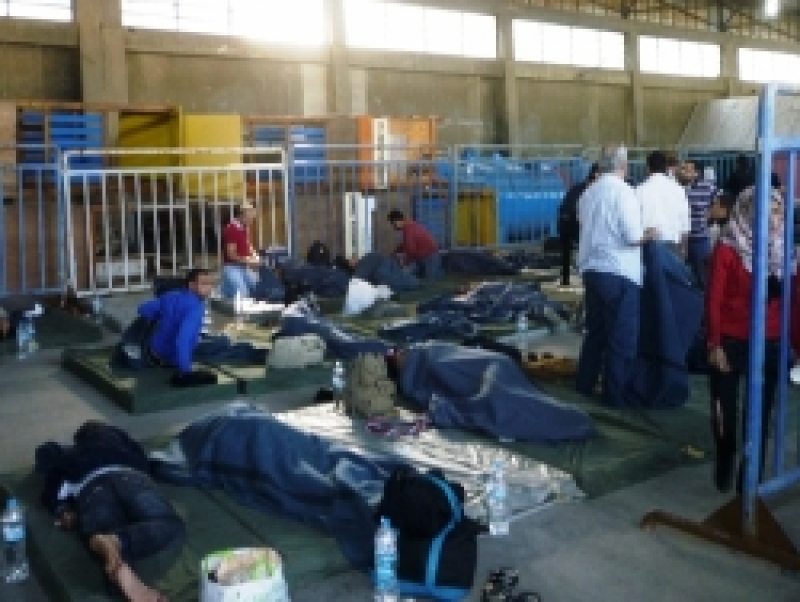 Οι μετανάστες που την προηγούμενη εβδομάδα βγήκαν στο λιμάνι της Καλαμάτας