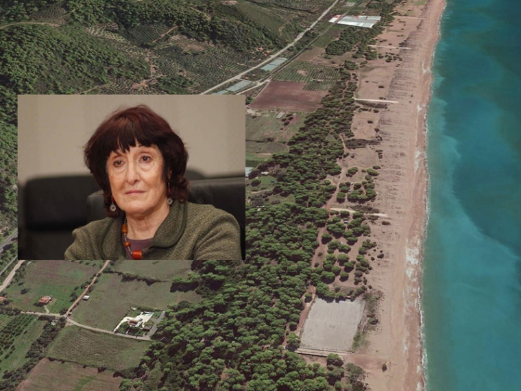 Κριτική του σχεδίου προστασίας του Κυπαρισσιακού Κόλπου από την Ελένη Πορτάλιου