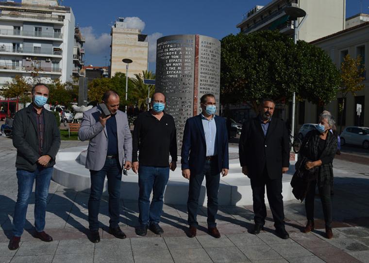 Βασίλειος Μπαζάνης, Παντελής Δρούγας, Στάθης Γυφτάκης, Θανάσης Βασιλόπουλος, Παναγιώτης Λαμπρινίδης, Παναγιώτα Κουράκλη