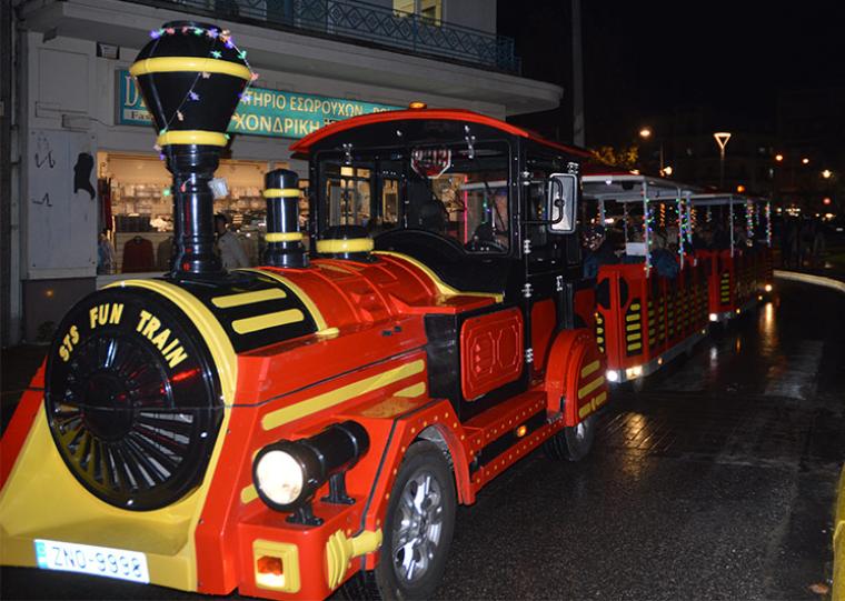 Συνεχίζει μέχρι και την Κυριακή το τρενάκι στην Καλαμάτα