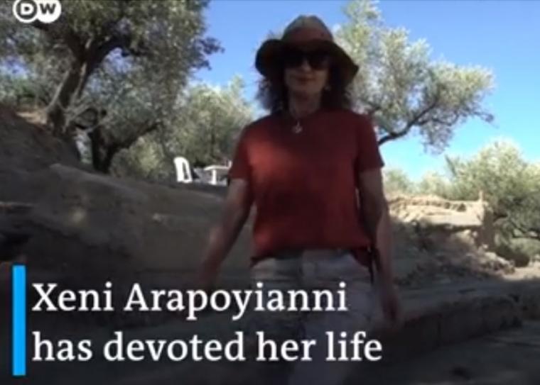 Η Ξένη Αραπογιάννη στη σελίδα Deutsche Welle Women στο Facebook