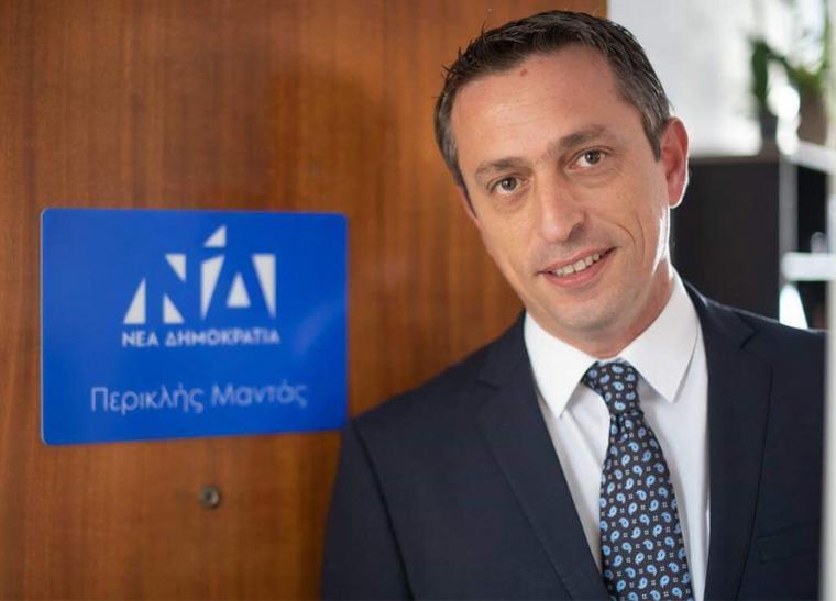 Ο Περικλής Μαντάς ευχαριστεί για την εντυπωσιακή αύξηση των ποσοστών του και της Ν.Δ.