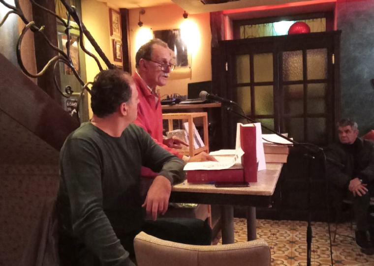 Δημήτρης Τζαβάρας και Παναγιώτης Μερτίκας (αριστερά)