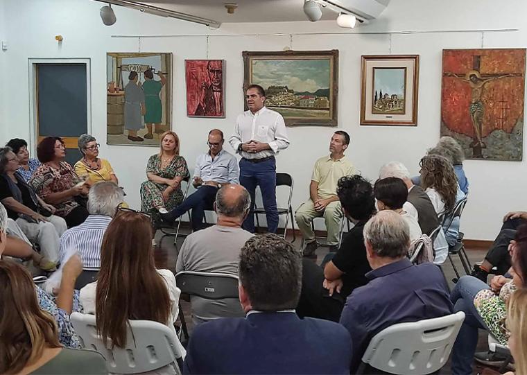 Θεματική συνάντηση του δημάρχου Θανάση Βασιλόπουλου για τον πολιτισμό