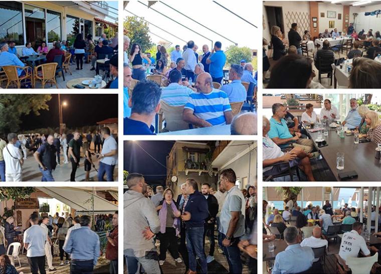 Στη Ράχη σήμερα ο δήμαρχος Θανάσης Βασιλόπουλος: «Μήνυμα νίκης από την πρώτη Κυριακή»