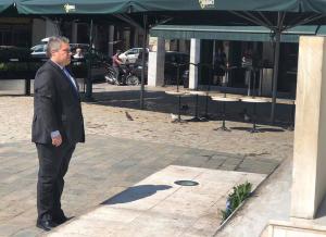 Ο Μίλτος Χρυσομάλλης εκπρόσωπος της Βουλή στην εκδήλωση μνήμης της Γενοκτονίας των Ποντίων