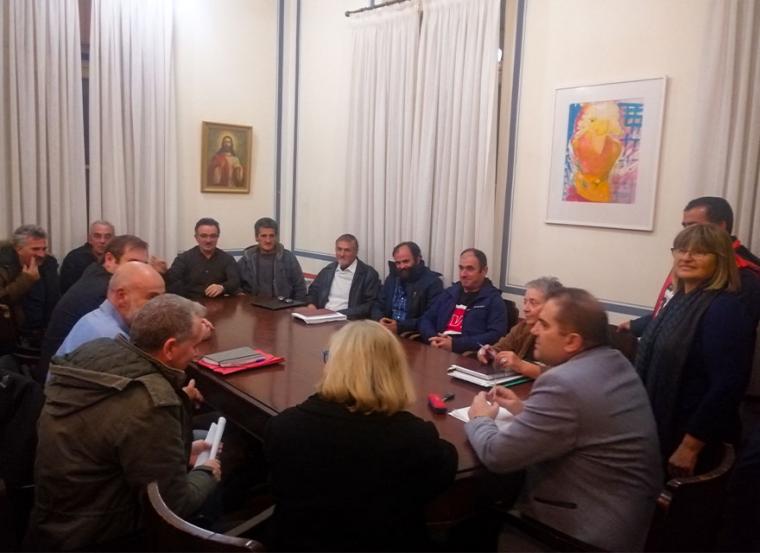 Ο δήμαρχος με τους Αλαγόνιους για τα προβλήματα στα χωριά του Ταϋγέτου