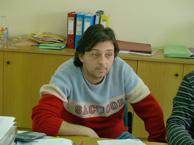 Ο πρόεδρος του Συνδικάτου, Βαγγέλης Λαμπρόπουλος