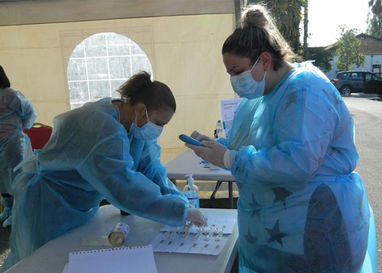 Στο αμφιθέατρο του Διοικητηρίου αντί για το Μέγαρο Χορού από τη Δευτέρα τα τεστ για τον κορονοϊό