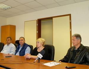 Δημήτρης Φαββατάς, Σωτήρης Τσώνης, Μαρία Μήτση και Βασίλης Τσουλάκος