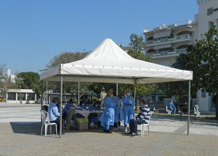 Και σήμερα αρνητικά όλα τα τεστ που έγιναν στην πλατεία της Μεσσήνης