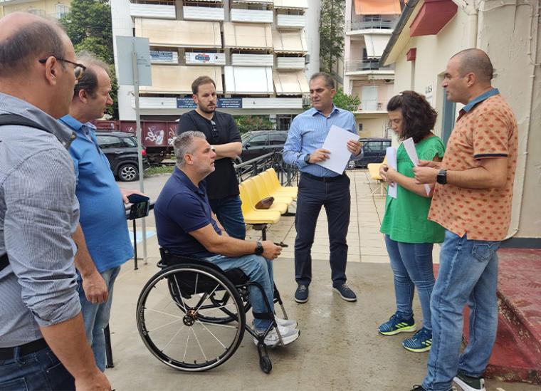 Στην Ένωση Τυφλών ο δήμαρχος Καλαμάτας – Θεματική εκδήλωση για την προσβασιμότητα από τον συνδυασμό του